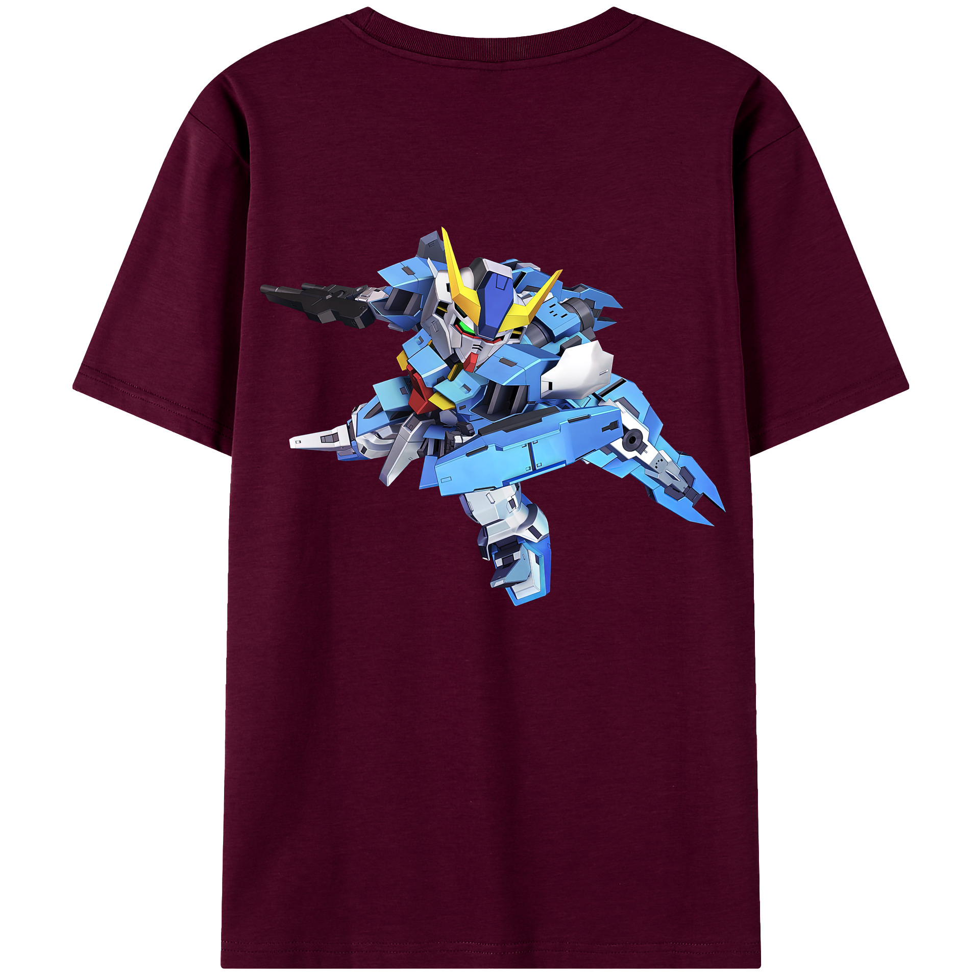 （画像用） 機動戦士ガンダム Mobile Suit Gundam レディース半袖Tシャツ(バックプリント)